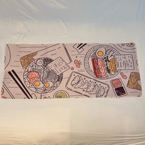Large Desk Mouse Pad with Japanese Food